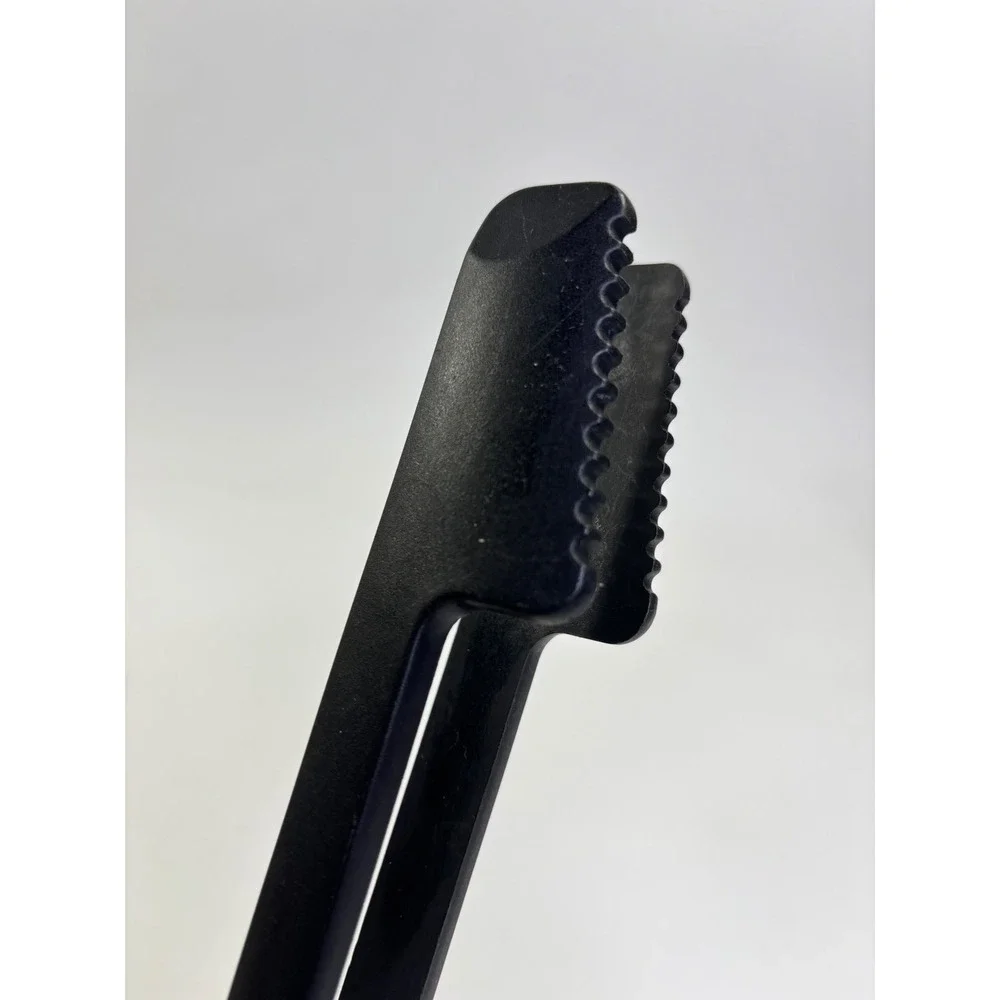 Pampered Chef Black Nylon Chef Tongs 12 Inch Heat Resistant 1957